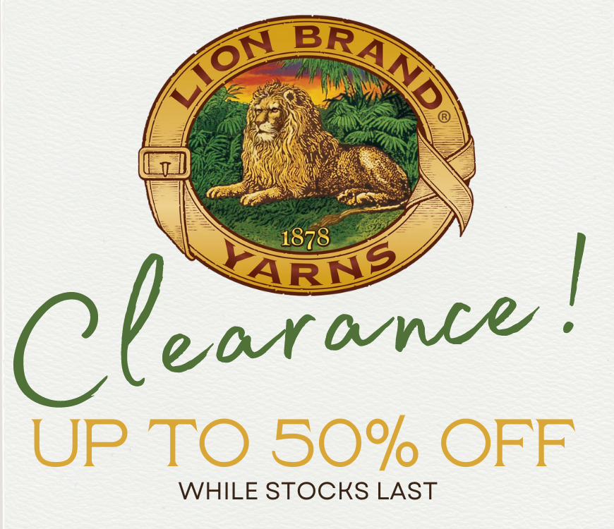 Lion Brand Yarn | 50% off clearance items
