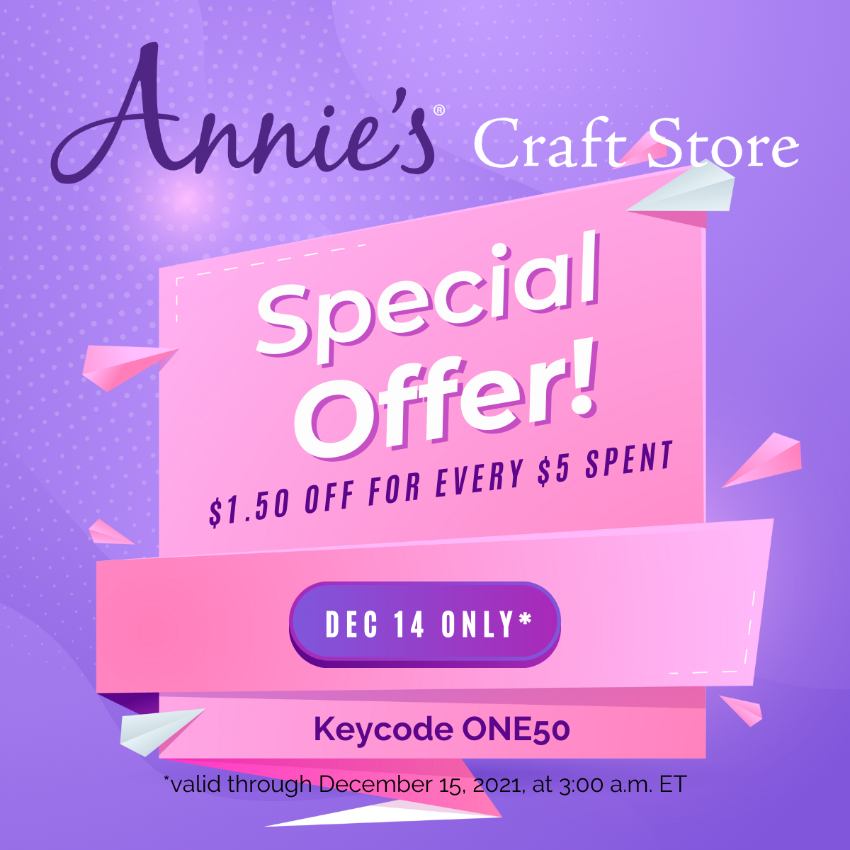 Annies | $1.50 off for every $5 you spend!