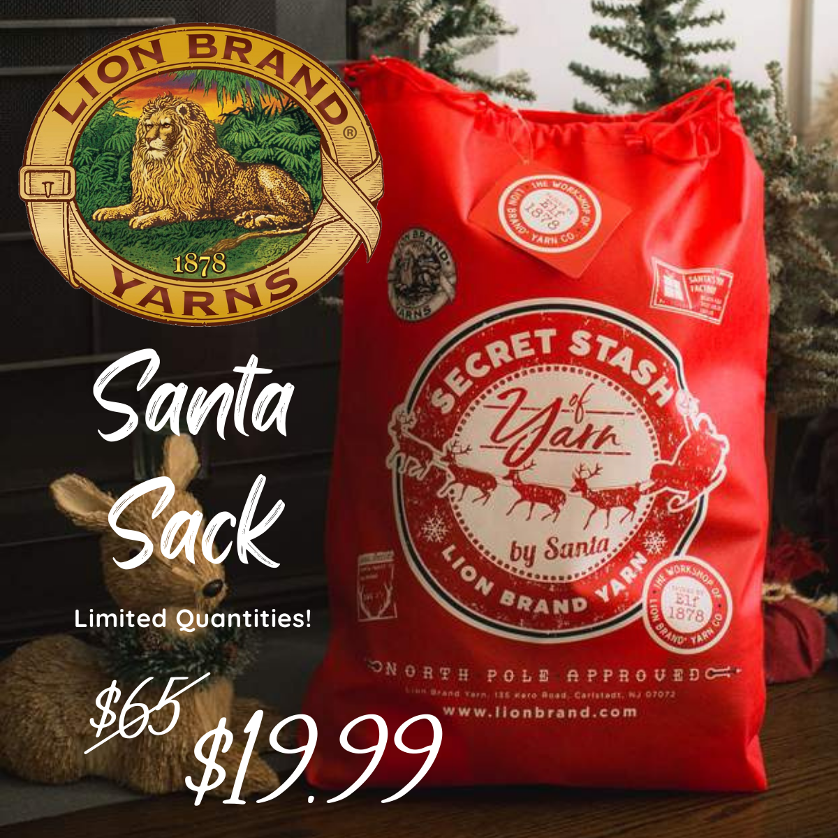 Santa Sacks from Lion Brand