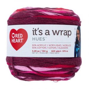 Red Heart It's a Wrap Hues Yarn