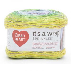 Red Heart It's a Wrap Sprinkles Yarn