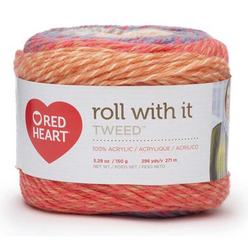 Roll With It Tweed Yarn | Red Heart