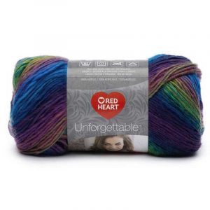 Red Heart Unforgettable yarn