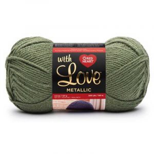 Red Heart With Love Metallic Yarn
