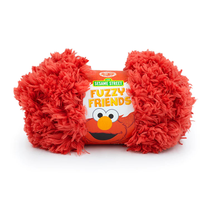 Sesame Street Fuzzy Friends Yarn | Lion Brand