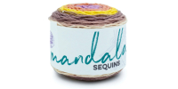 Mandala Sequins Yarn | Lion Brand