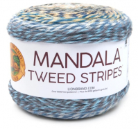 Mandala Tweed Stripes Yarn | Lion Brand